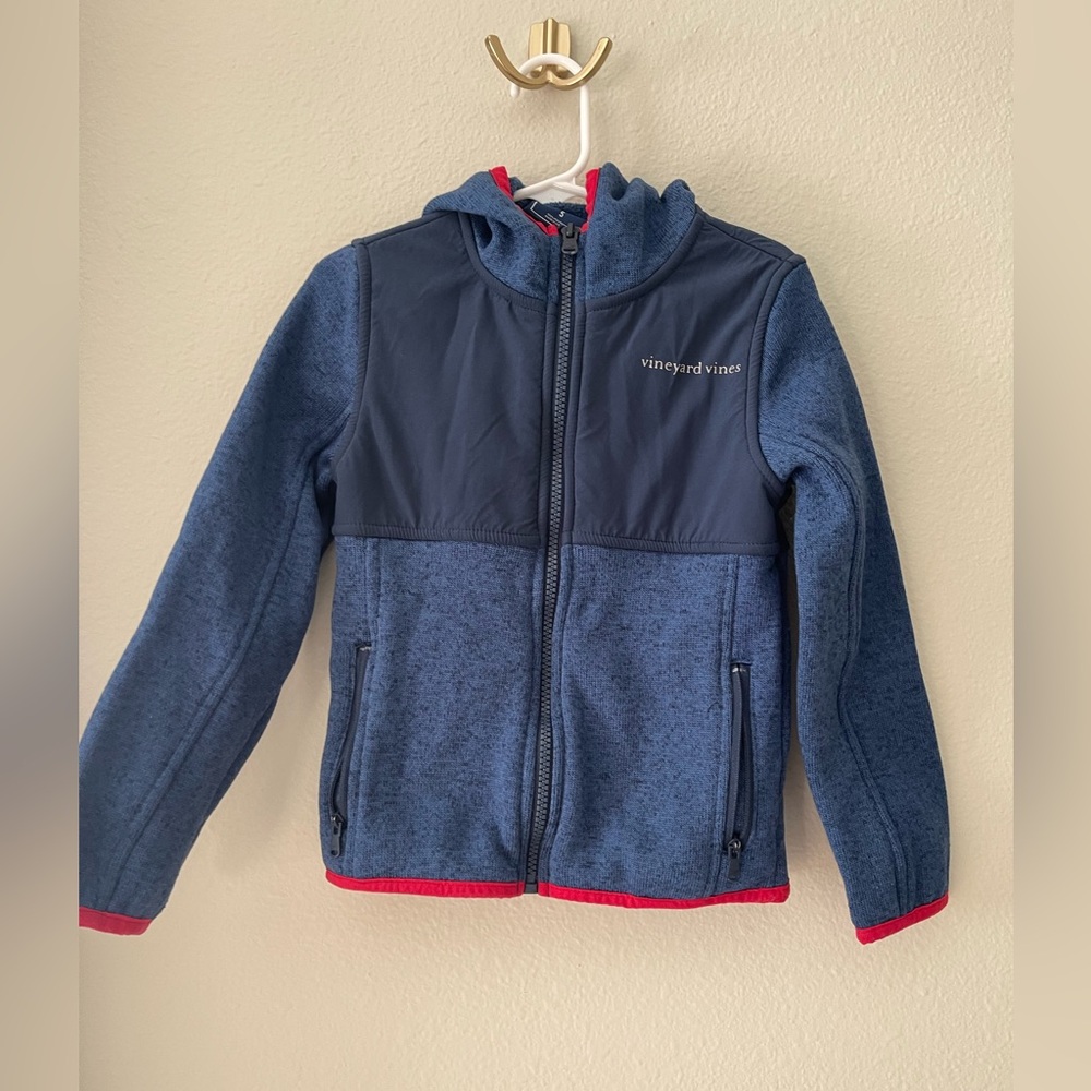 Vineyard Vines Kids Hybrid Full Zip